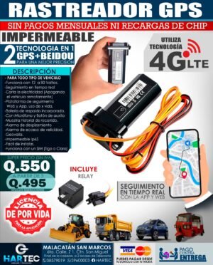 GPS IMPERMEABLE 4G