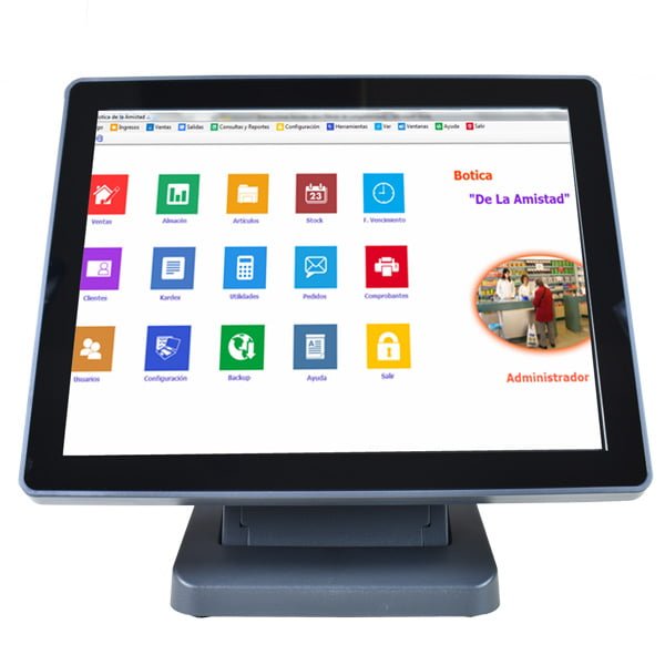 MONITOR TOUCH 15 PLG.