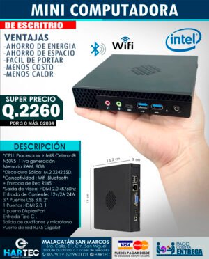 MINI COMPUTADORA DE ESCRITORIO