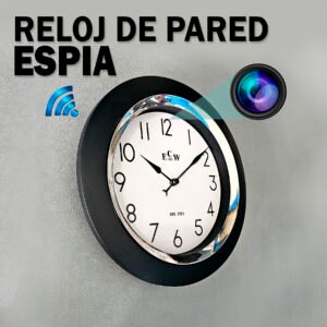 RELOJ DE PARED ESPIA 2MPX