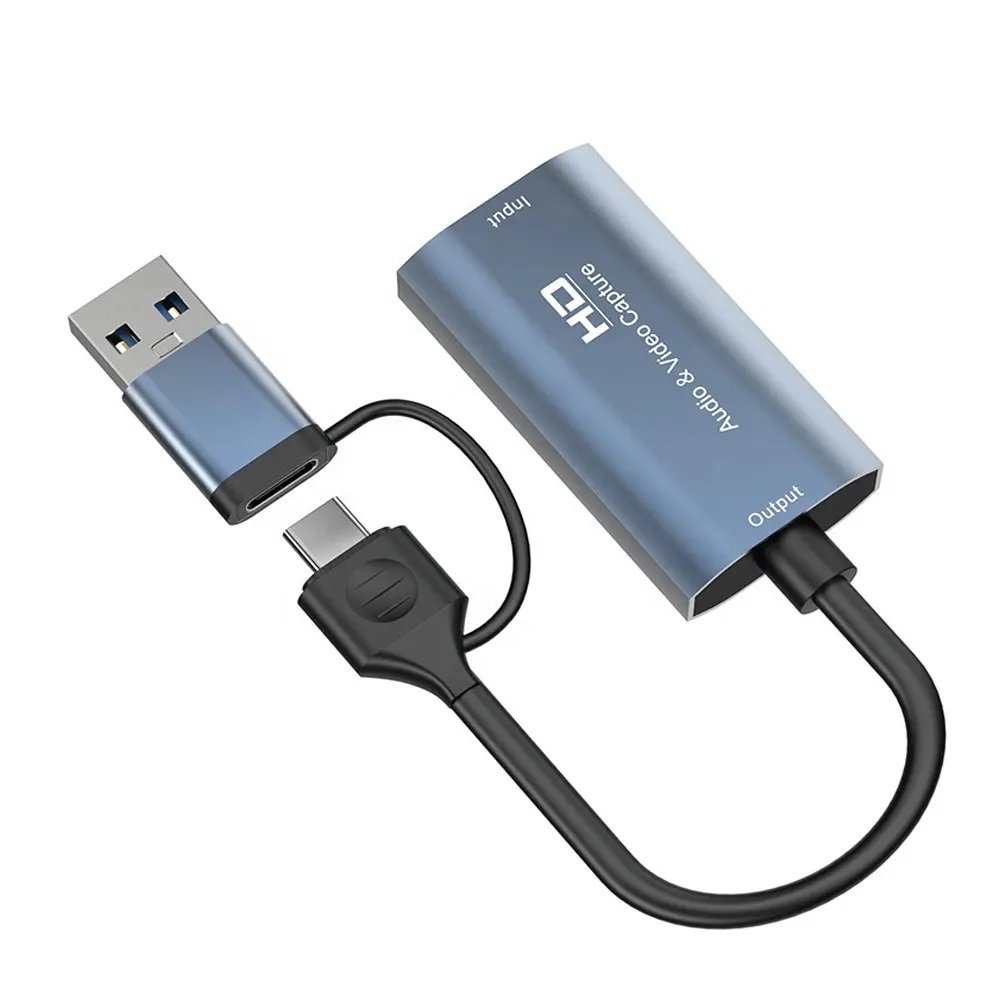 CAPTURADORA DE VIDEO Y AUDIO 4K 2 EN 1, TIPO C / USB 3.0 A HDMI - Imagen 2
