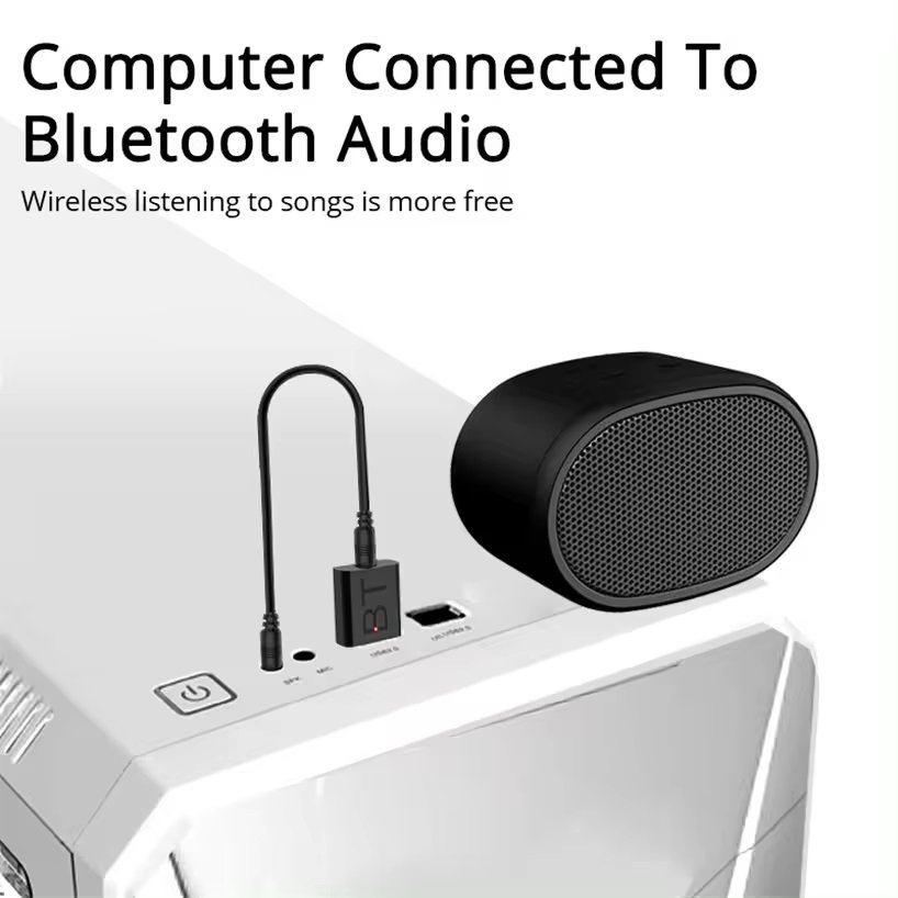RECEPTOR Y TRANSMISOR USB BLUETOOTH 5.0 ESTEREO /2 EN 1 /RX+TX - Imagen 9