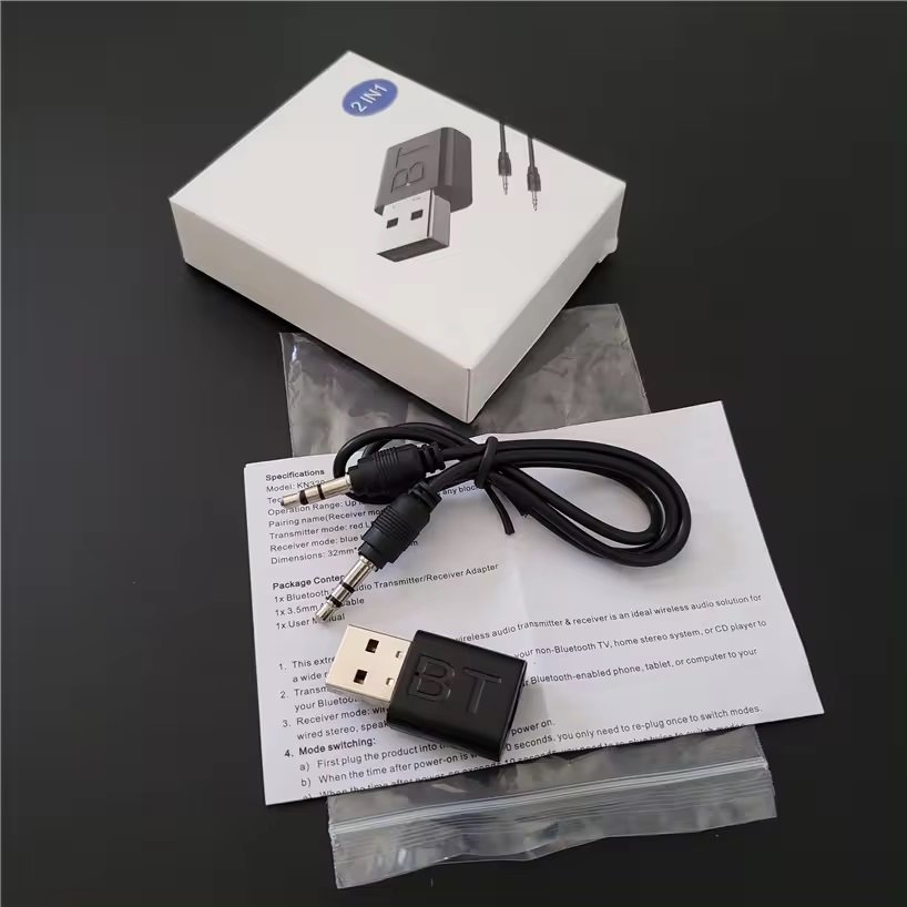 RECEPTOR Y TRANSMISOR USB BLUETOOTH 5.0 ESTEREO /2 EN 1 /RX+TX - Imagen 10