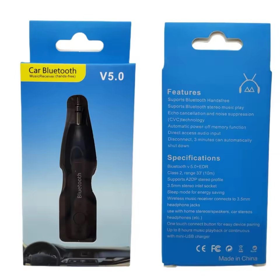 ADAPTADOR AUXILIAR BLUETOOTH 3.5MM - Imagen 7