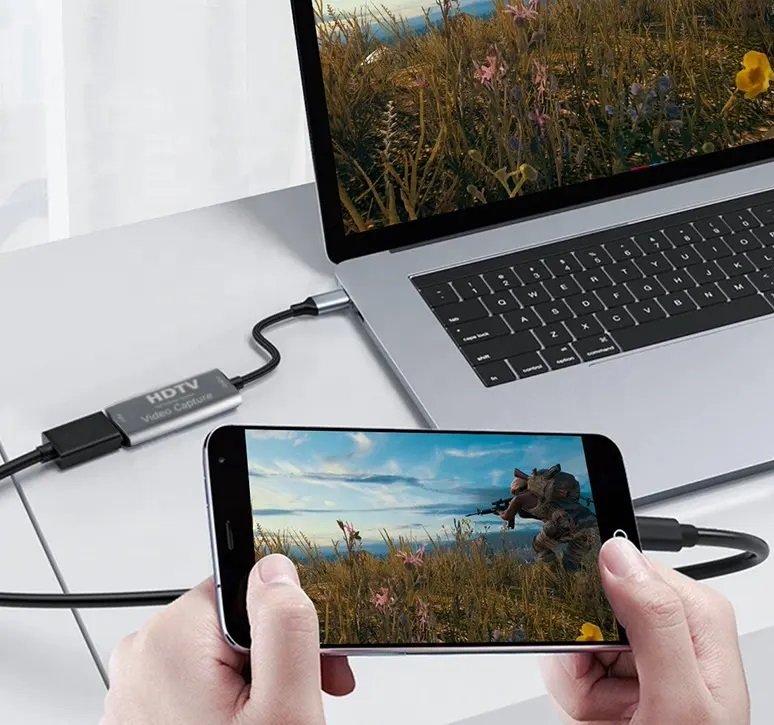 CAPTURADORA DE VIDEO Y AUDIO 4K 2 EN 1, TIPO C / USB 3.0 A HDMI - Imagen 3