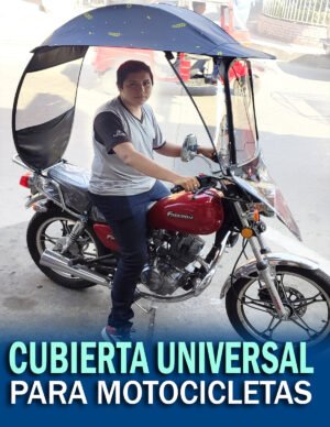 CUBIERTA DE AGUA Y SOL ADAPTABLE A CUALQUIR MOTOCICLETA