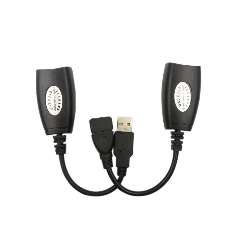 EXTENSOR USB CON ADAPTADORES RJ45, ALCANCE 45MT - Imagen 3