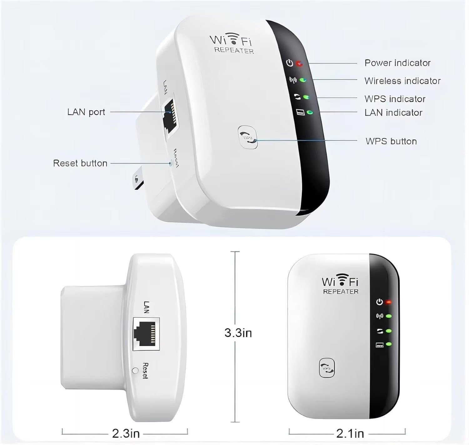 MINI EXTENSOR DE COBERTURA WIFI - Imagen 4