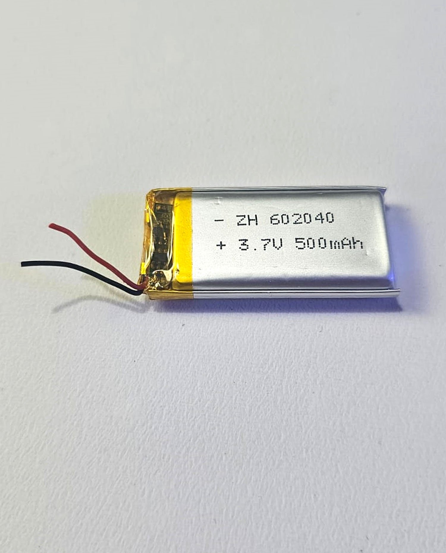 Batería recargable Li-po de 3.7V 500mAh/602040 - Imagen 2