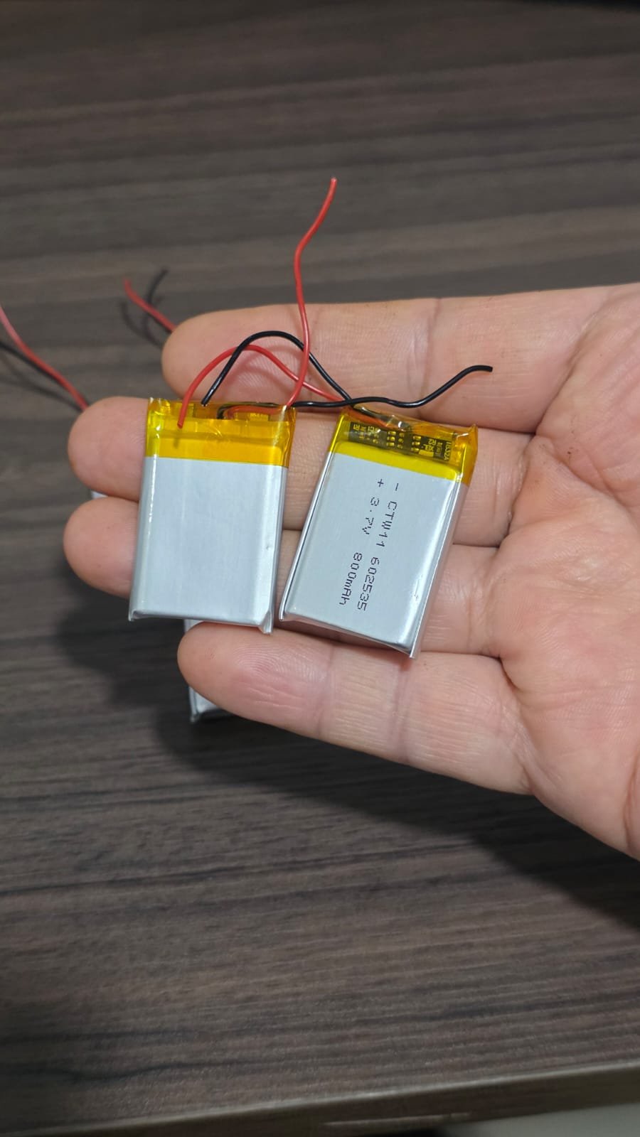 Batería recargable Li-po de 3.7V 500mAh/602040 - Imagen 5