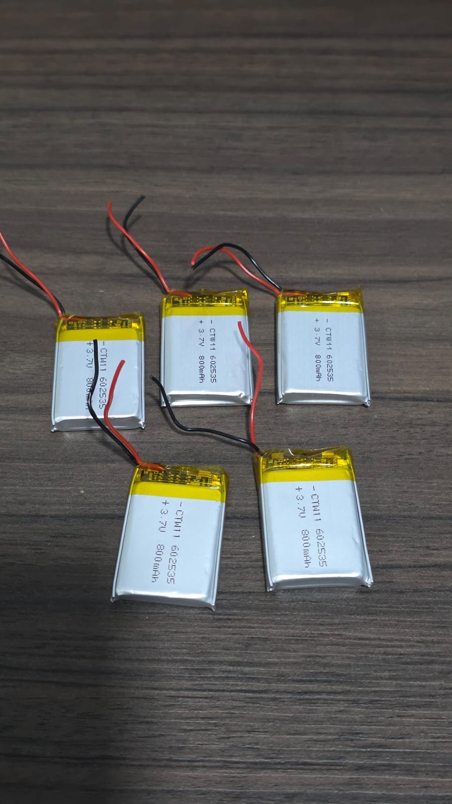 Batería recargable Li-po de 3.7V 500mAh/602040 - Imagen 3