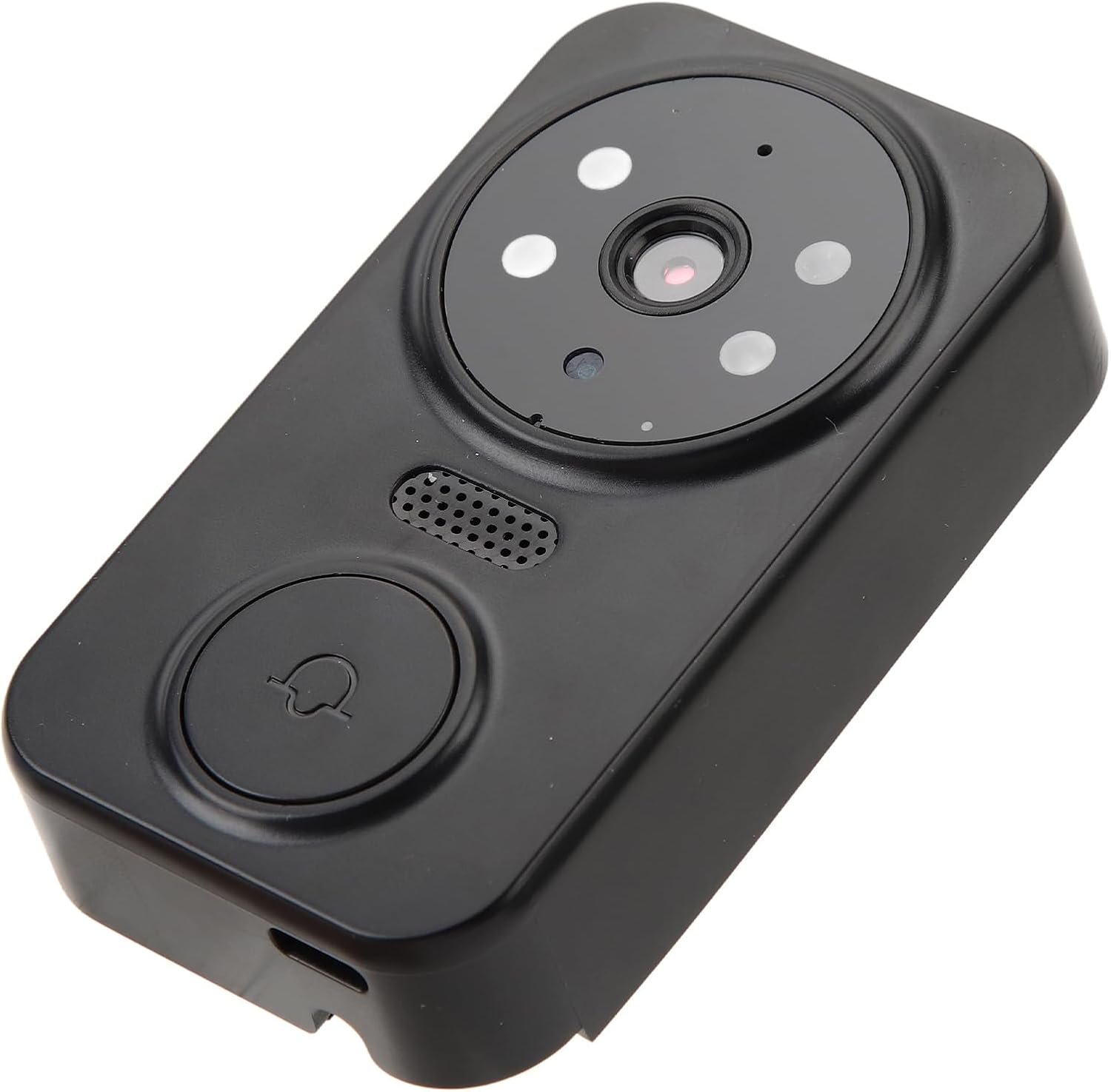SISTEMA DE INTERCOMUNICACIÓN DE TIMBRE DE VIDEO, MONITOR CON CÁMARA DE PUERTA HD DE METAL CON GRABACIÓN DE VIDEO - Imagen 3