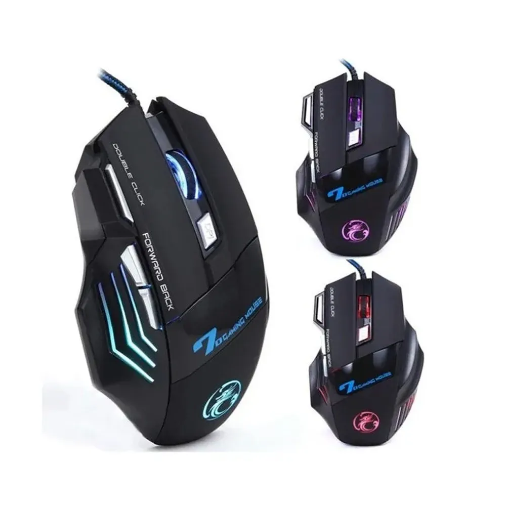 MOUSE GAMING MAX 3200 DPI IMICE X7 - Imagen 3