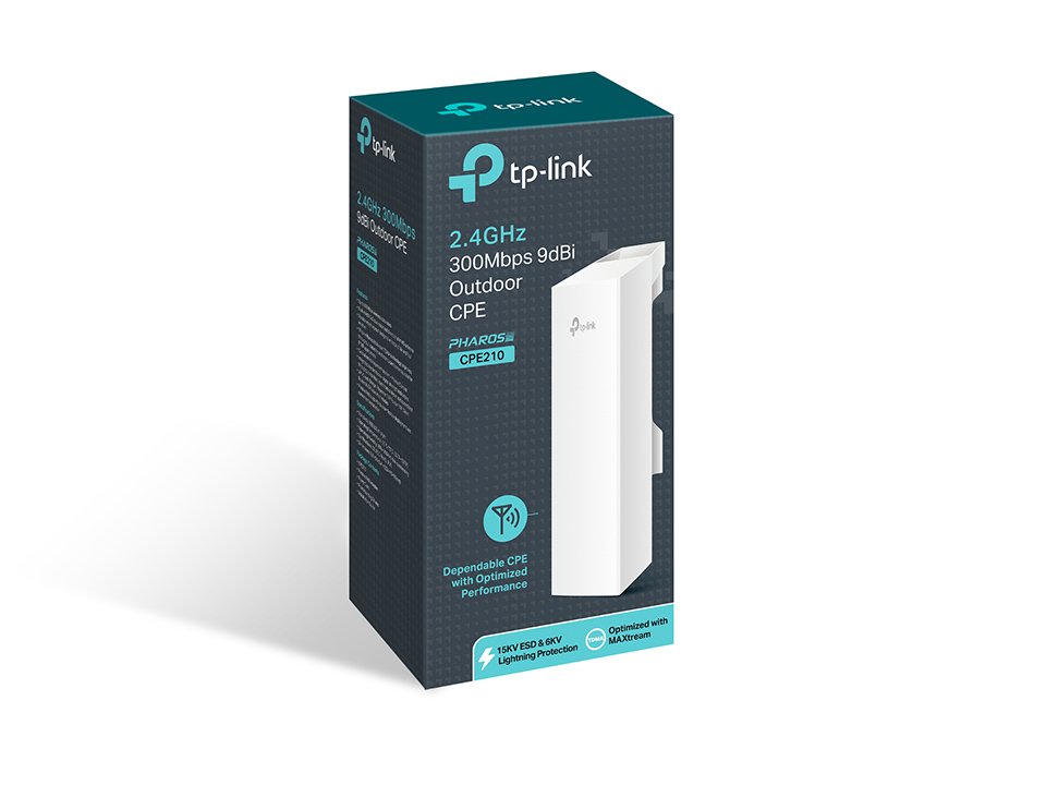 ROUTER CPE EXTERIOR TP-LINK 9DBI 2.4 GHZ 300MBPS