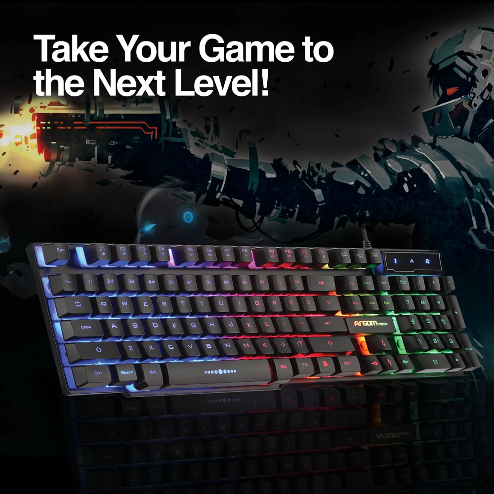 COMBO DE TECLADO Y RATON GAMER ARGOM - Imagen 2